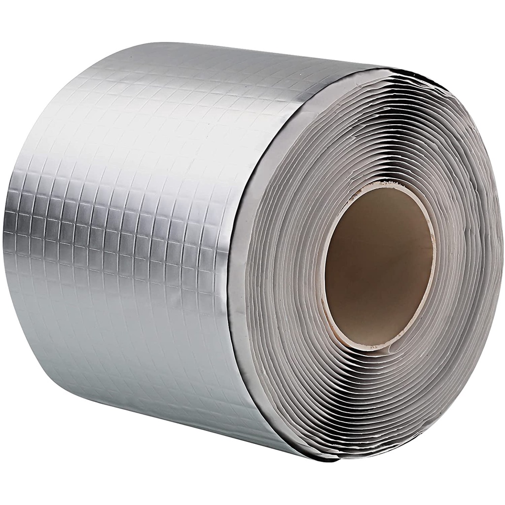 Makapal Waterproof Tape Aluminum Butyl Tape Stop Leak Duct Sealant Tape