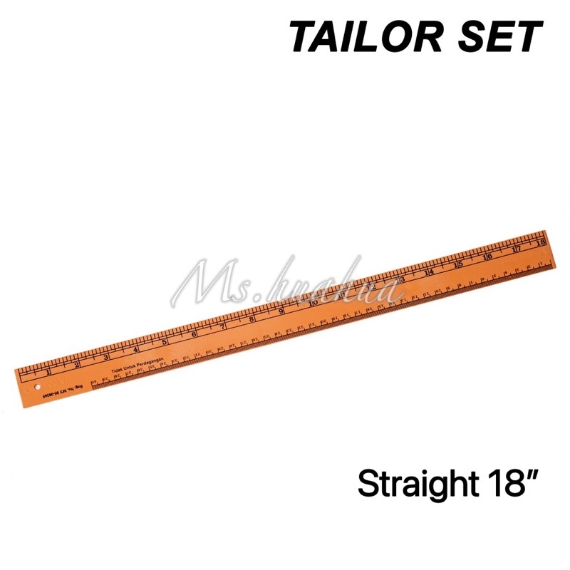 Tailor Ruler Set Pembaris Jahit Set Pvc Tailor Ruler L Shape Curve