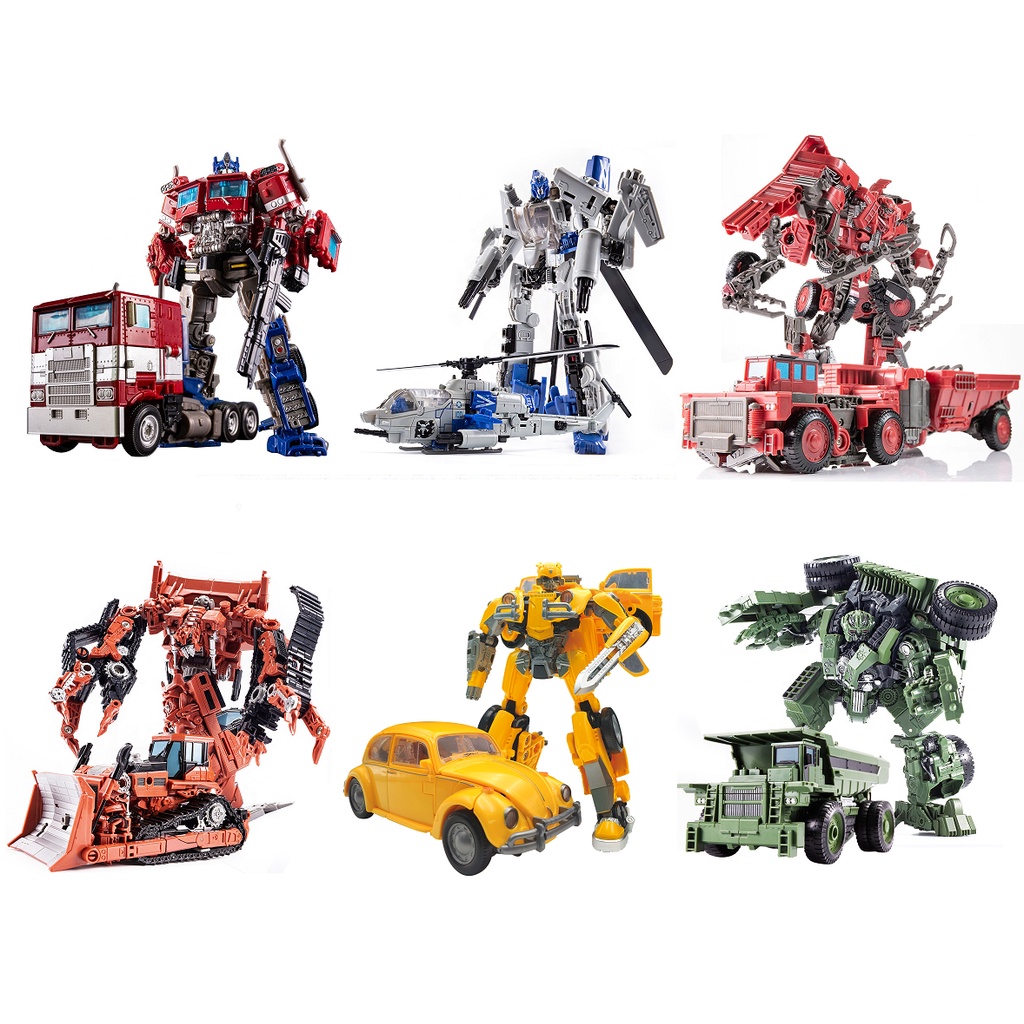 Optimus prime bumblebee megatron constructicons devastator combiner ko ...