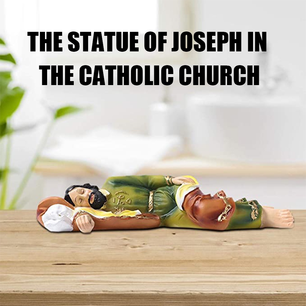 Newly Sleeping Saint Joseph St Joseph Sleeping Saint Statue Catholic ...