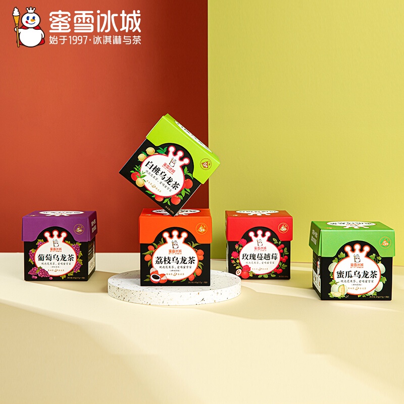 Mi Xue Bing Cheng Snow King Flower and Fruit Tea2Box10Package Now