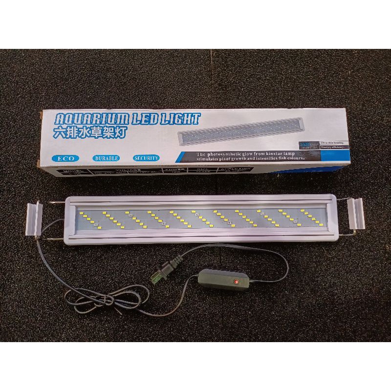 L 400 Aquarium Led Light 12w 40 50cm Tank Shopee Philippines