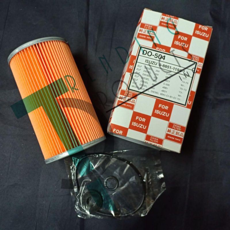 DAIWA Oil Filter Element Type DO504 for ISUZU 4BA1 Shopee Philippines