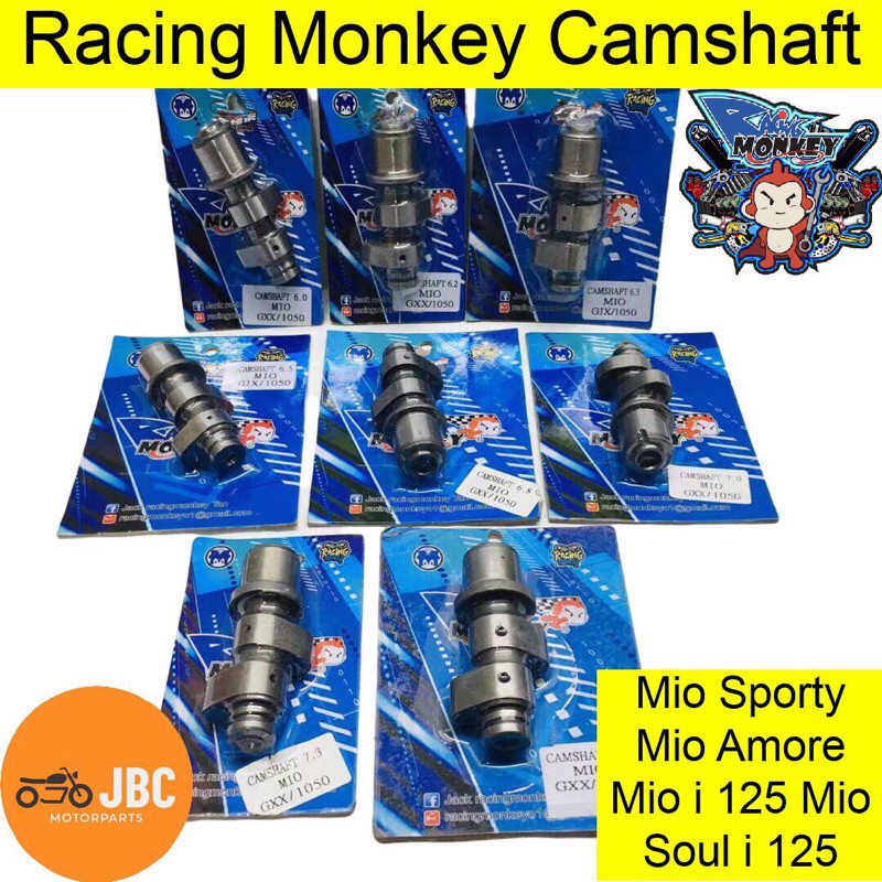 Racing Monkey Camshaft Mio Sporty Mio Amore M3 Mio i 125 Shopee