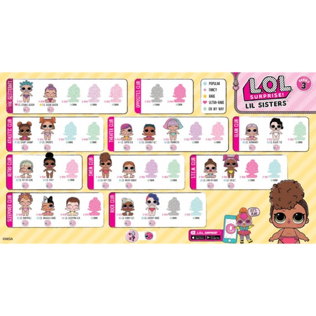 Lol surprise lil sales sister series 3