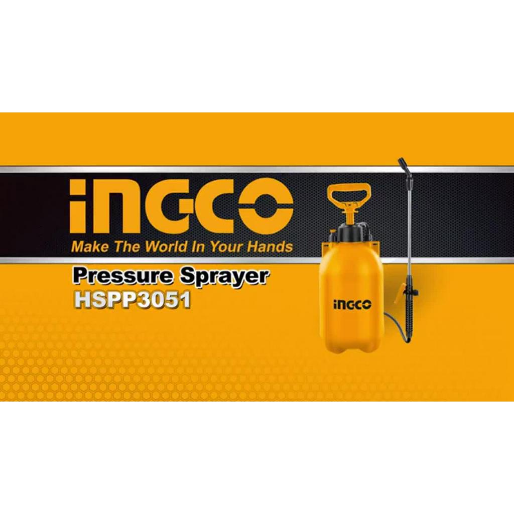 Ingco Water Sprayer 5L-8L Pressure Sprayer Handheld Garden Pump Sprayer ...