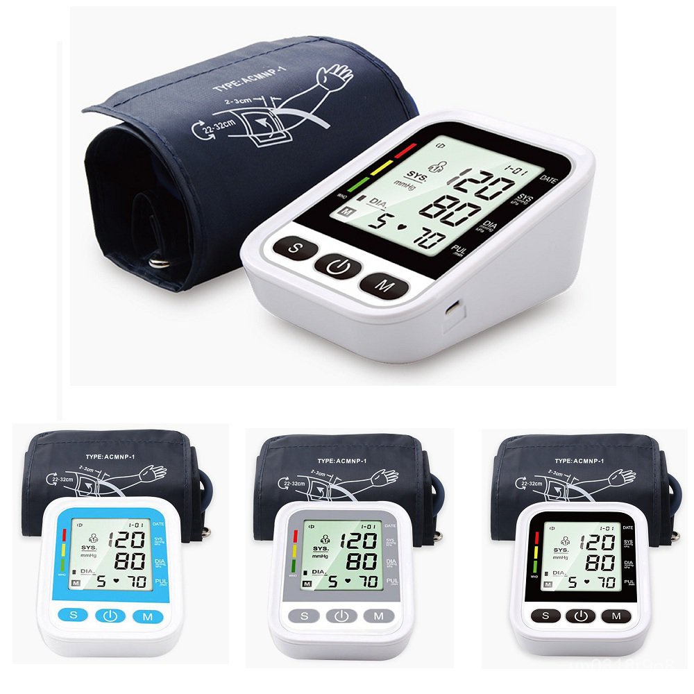 Upper Arm Blood Pressure Monitor English Voice Automatic Electric PR