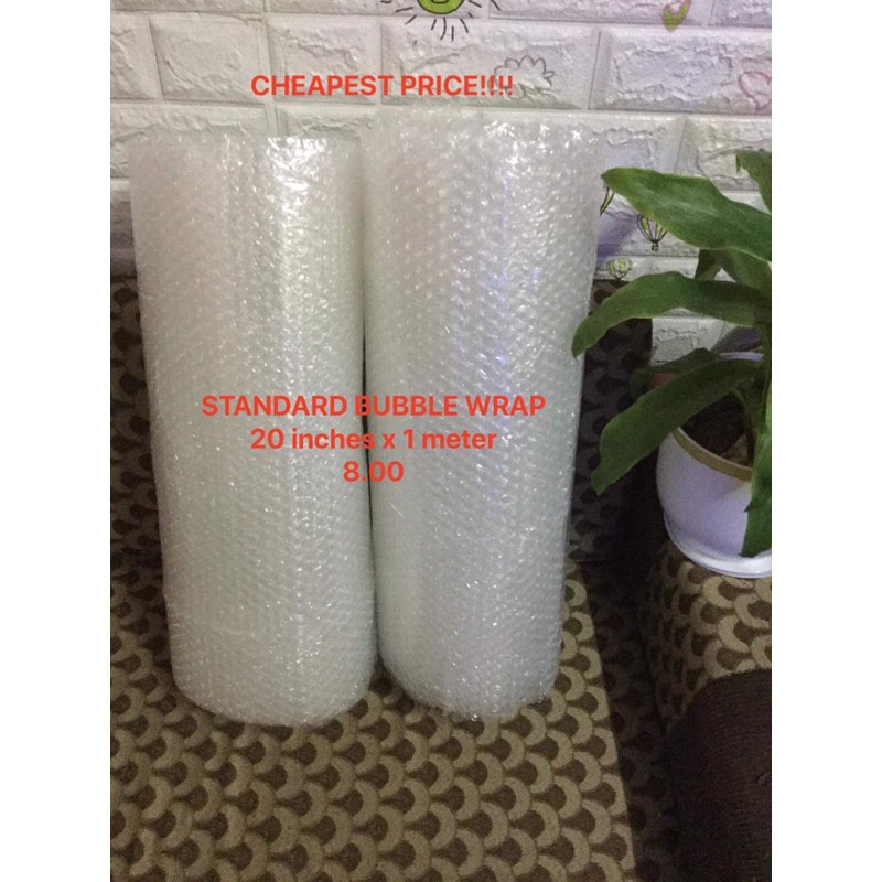 20 INCHES X 1 METER BUBBLE WRAP | Shopee Philippines