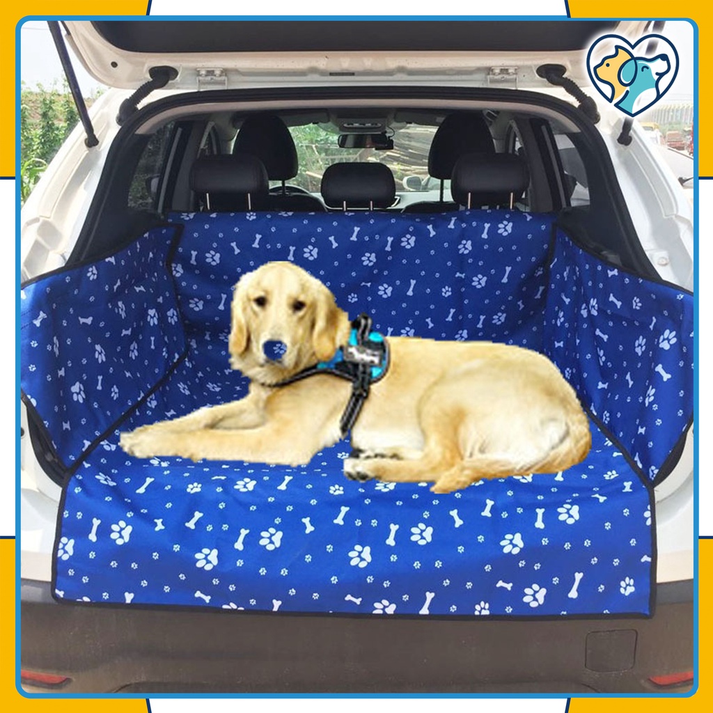 Waterproof Dog Seat Cover Large Car SUV Trunk Pet Dog Pad, Trunk