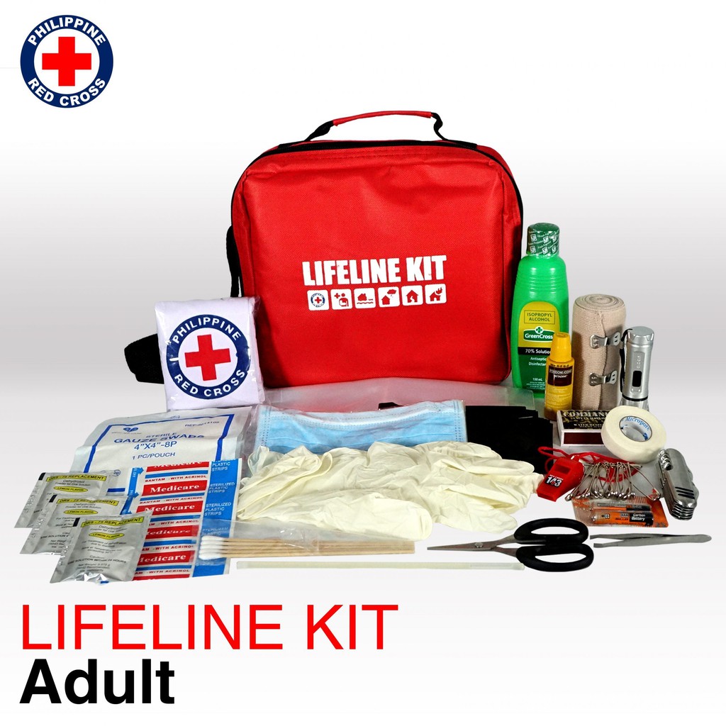 Philippine Red Cross Lifeline Kit Adult