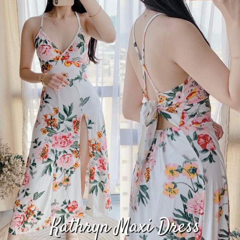 Shop floral maxi dress for Sale on Shopee Philippines