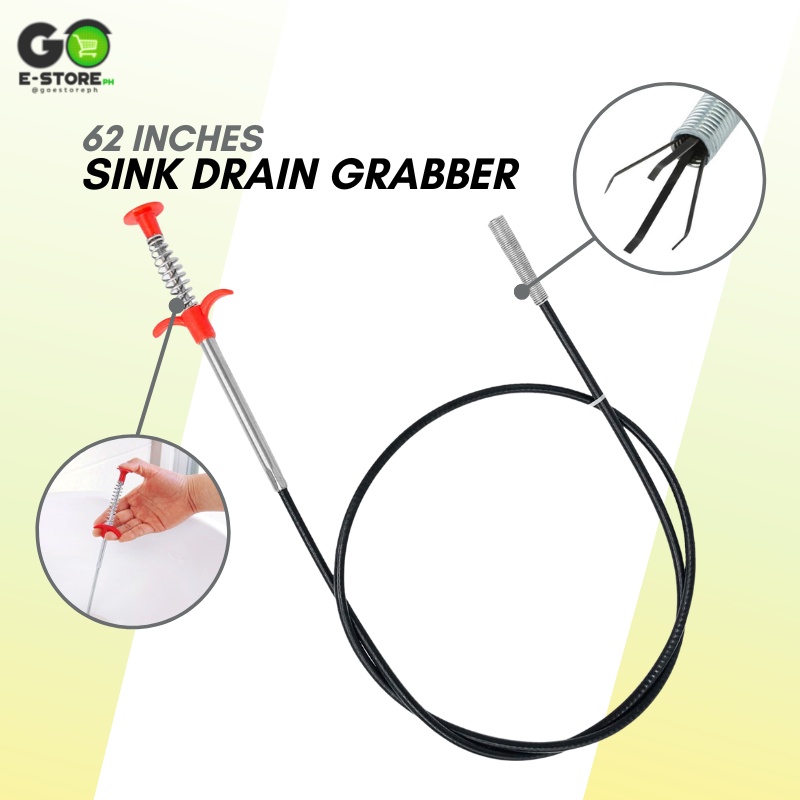 Original 120 Cm Sink Drains Grabber Tool Flexible Long Claw Pick Up