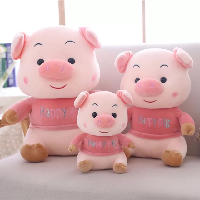 Happy cheap pig toy