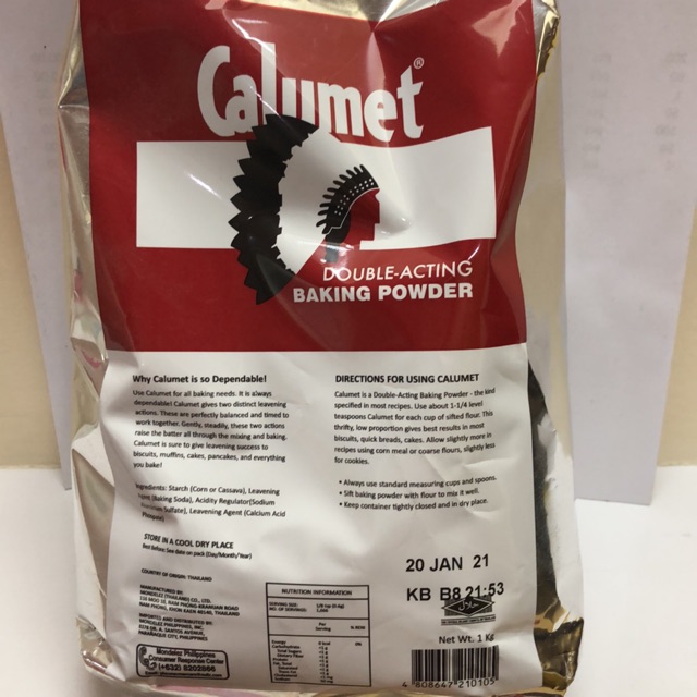 Calumet 1kg Baking Powder Sept 24, 2025 