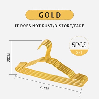 Premium Metal Coat Hangers - Gold