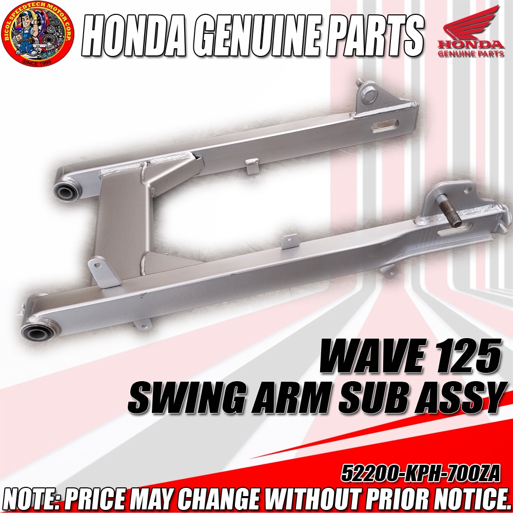 Wave Latest Swing Arm Sub Assy Hpi Genuine Kph Za