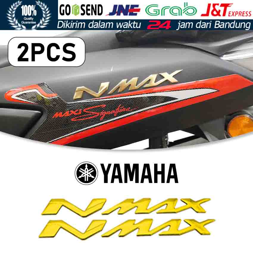 Yamaha Nmax D Emblem Decal Sticker Embossed Motorcycle Accessories Nmax Shopee Philippines