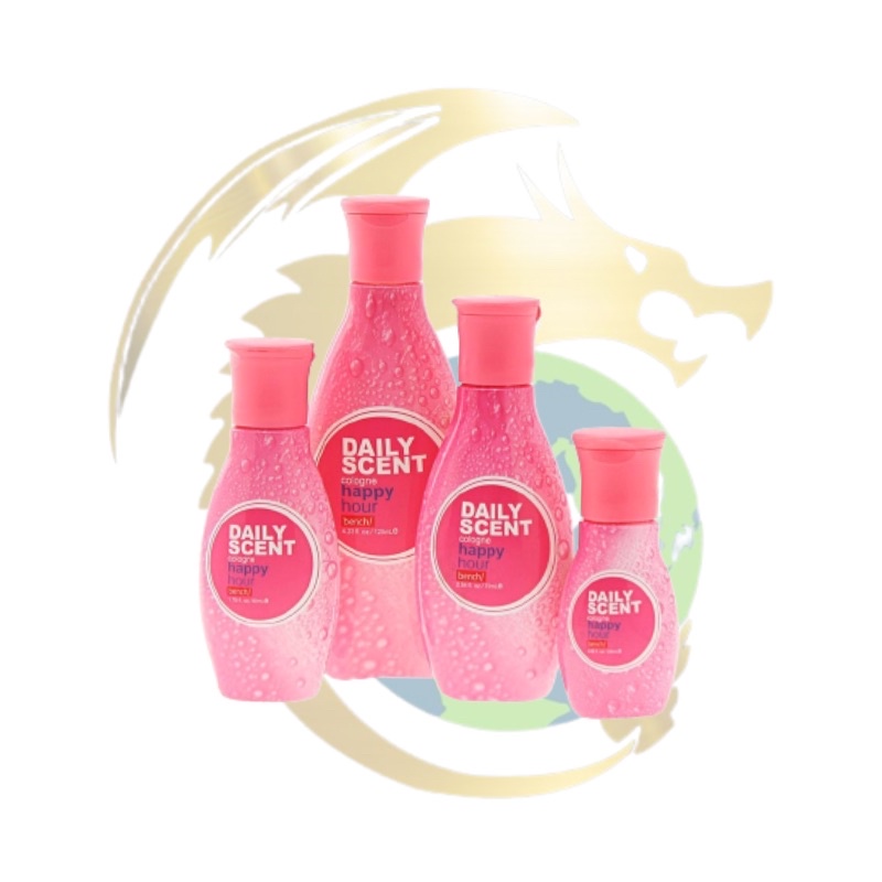BENCH Cologne Daily Scent Happy Hour 25ml/50ml/75ml/125ml Shopee
