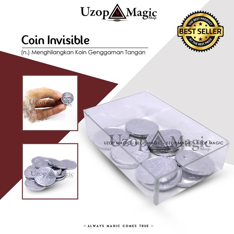 Invisible Rupiah Coin Magic Tool - Uzop Magicshop (Sulap coins ...