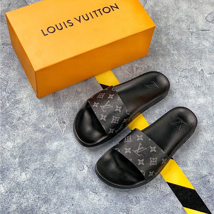 Lv slip hot sale on sandals