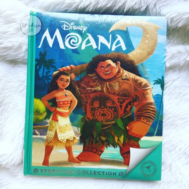 Disney Moana Padded Hardcover Story Book | Shopee Philippines