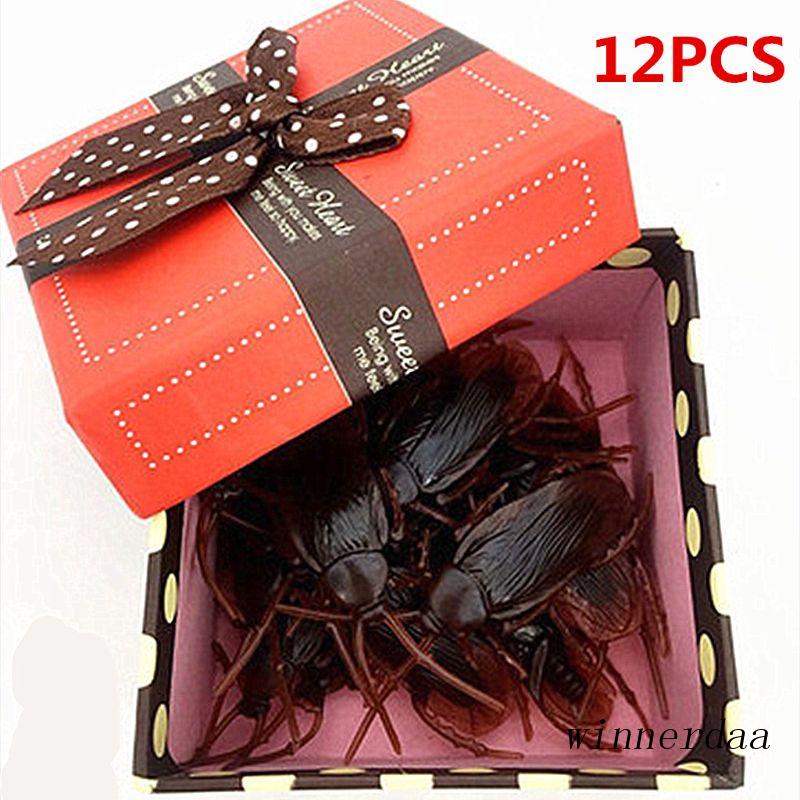 Aronclub Simulation Cockroach Spider Prank Props For April Fool's Day, Realistic Fake Cockroach For Practical Jokes Funny Toys P 27982457 - View #2