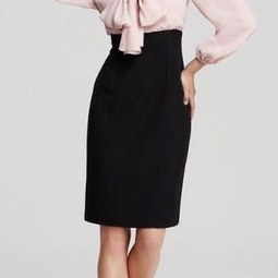 Pencil skirt clearance length for work