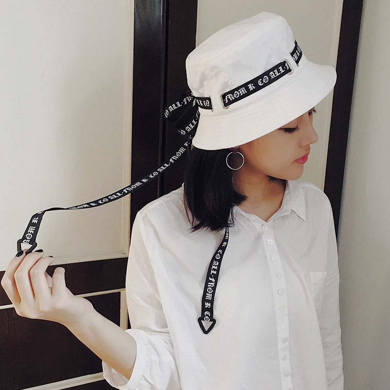 YouGeMan Summer Fashion White Cap Korean Style Ulzzang Harajuku