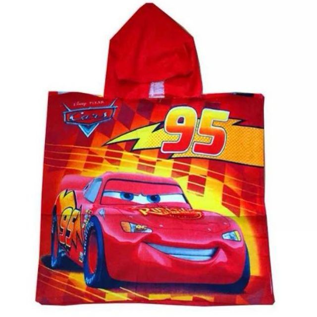 Lightning mcqueen hooded towel sales