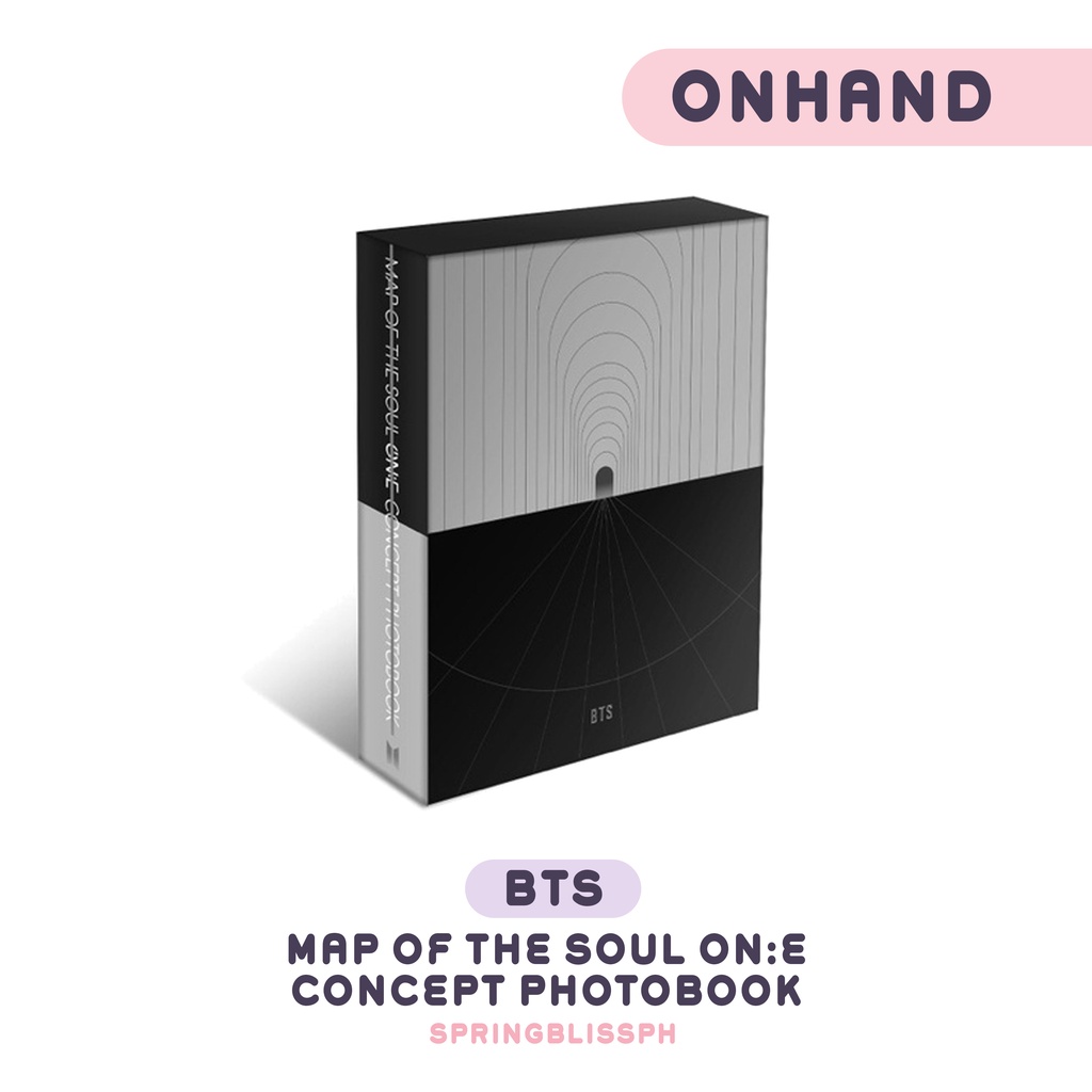 Onhand Official And Sealed Bts Map Of The Soul Concept Photobook Shopee Philippines