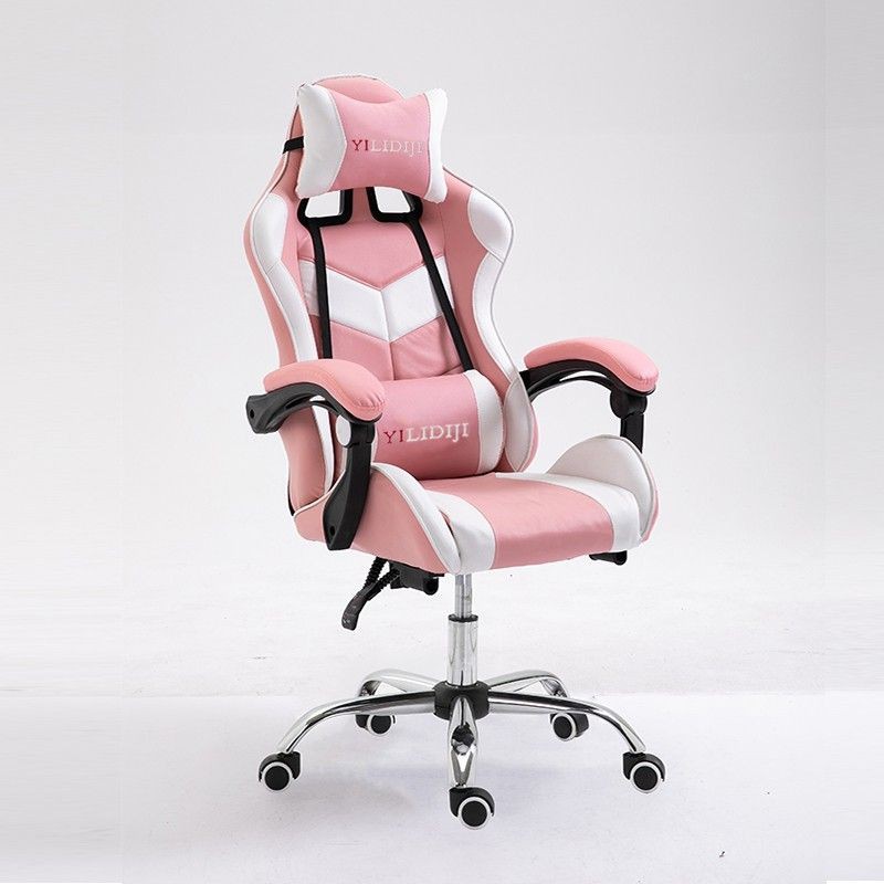 Office chair online pink color