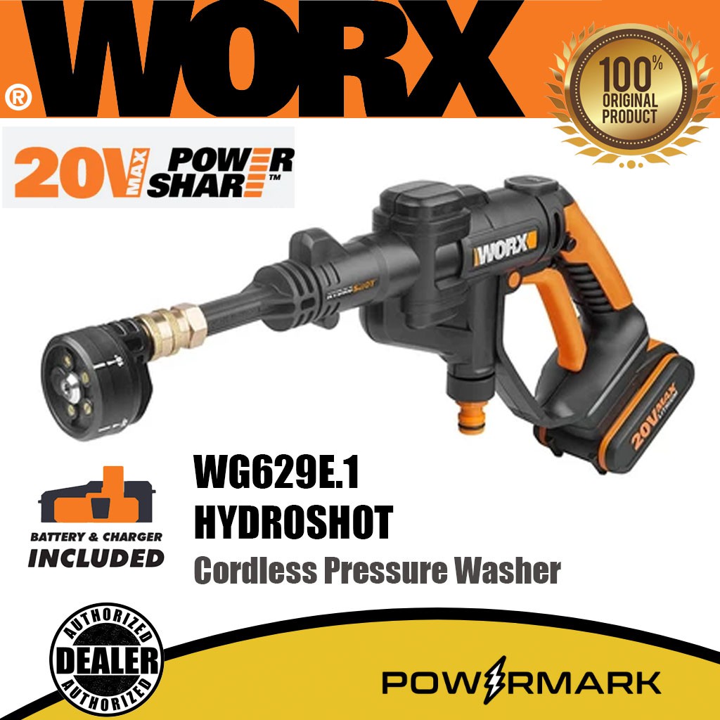 WORX WG629E.1 HYDROSHOT Cordless Pressure Washer Battery