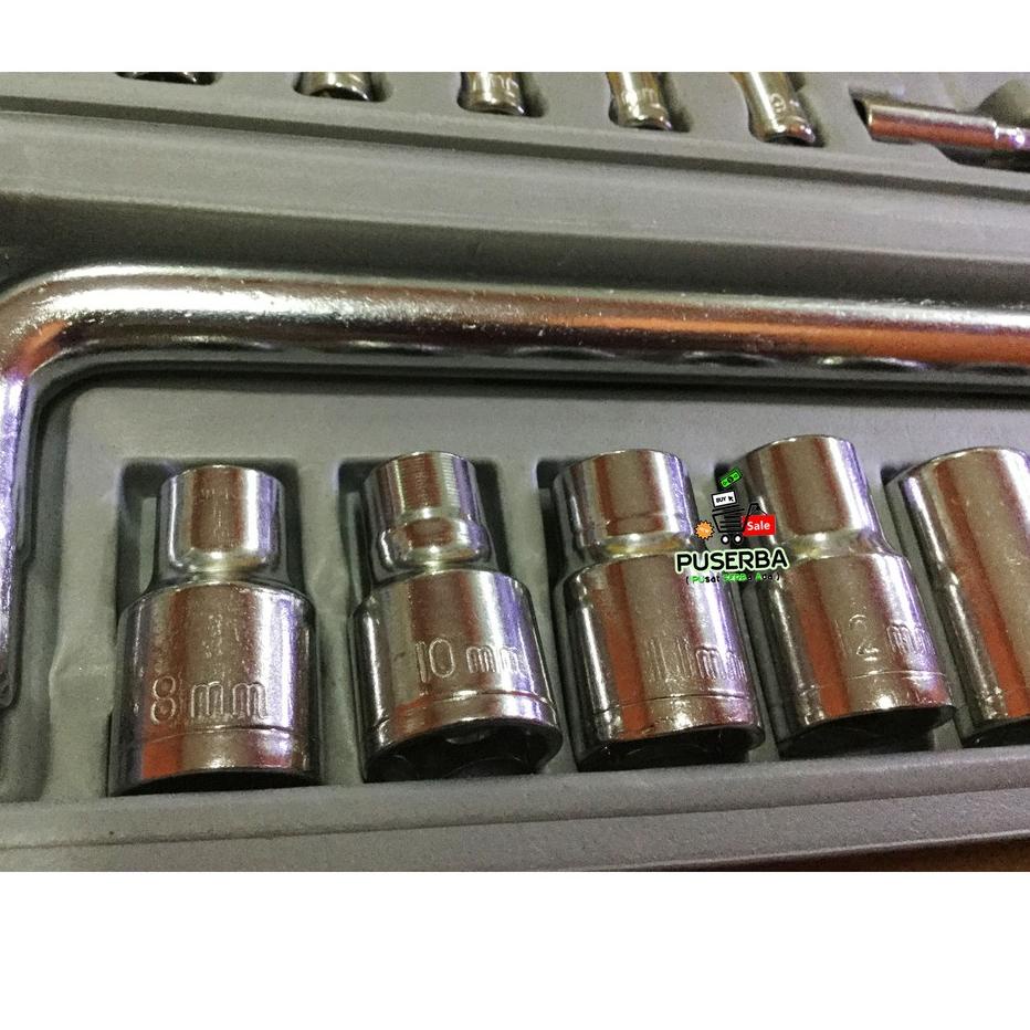 Kenmaster Socket Wrench Set 27pcs Sockets 27pcs Sockets Shopee