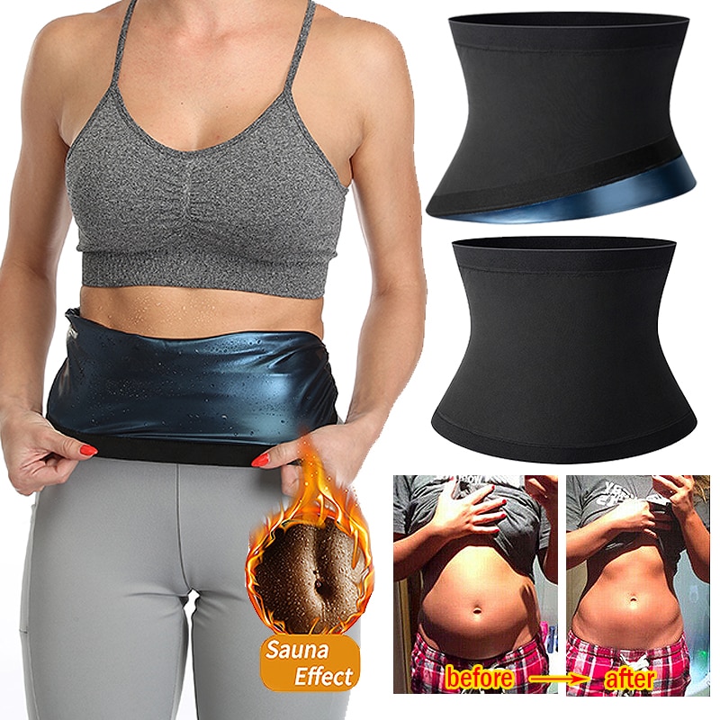 comfortable body shaper waist training corset solid color tummy trimme –  Mega Mart