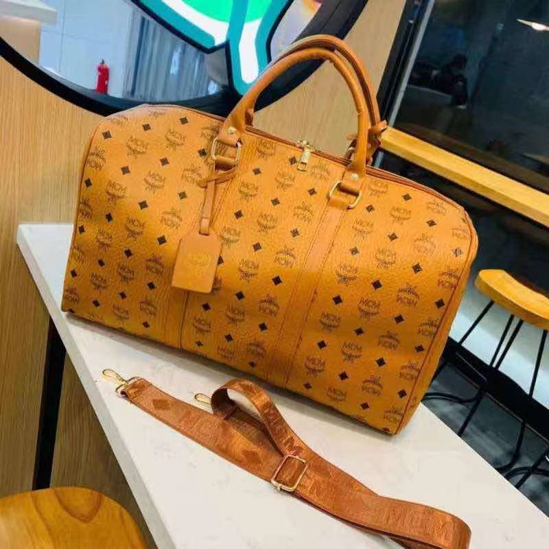 Mcm travel bag best sale