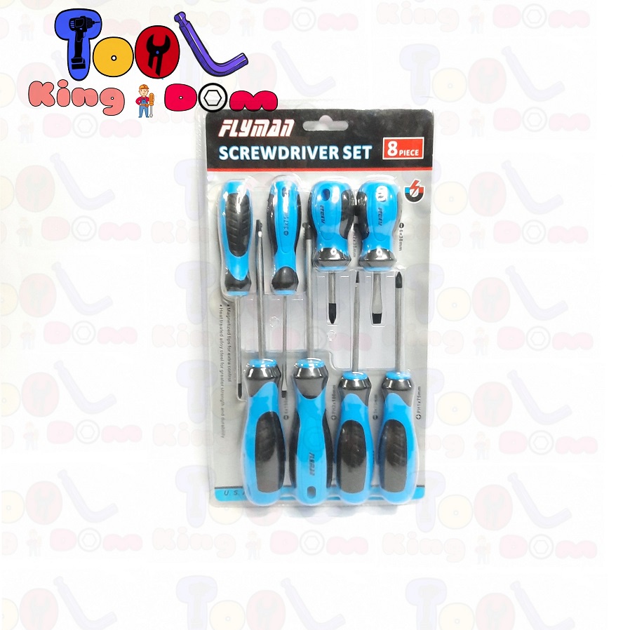 FLYMAN ORIGINAL 8pcs Screw driver set | Shopee Philippines