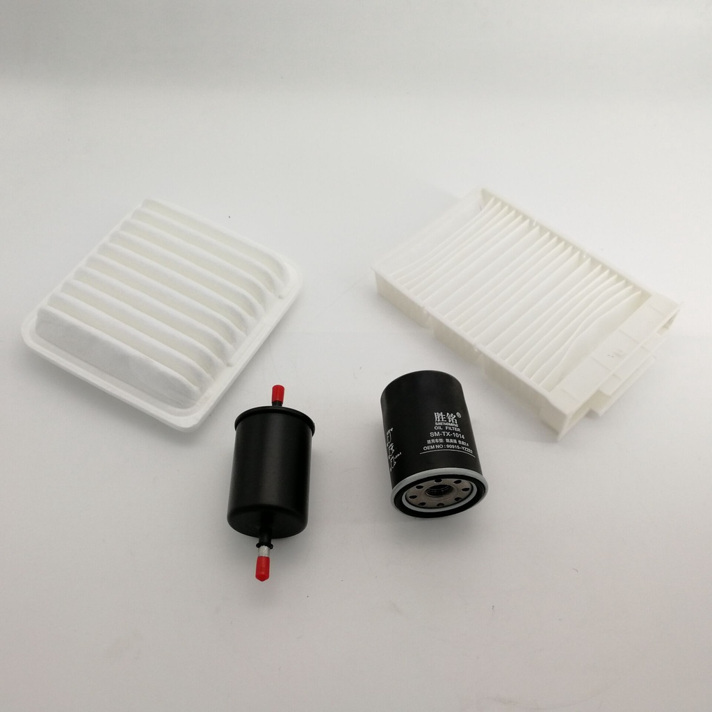 4 pieces a set Air filter oil filter Air conditioning filter Fuel