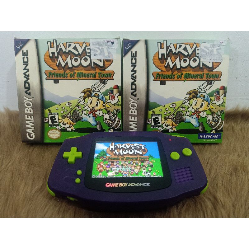 Gameboy Advance GBA Harvest Moon Friends of Mineral Town | Shopee