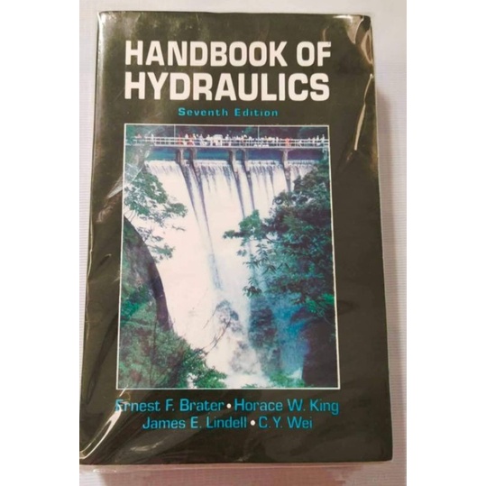 Handbook of Hydraulics 7th Edition King Shopee Philippines