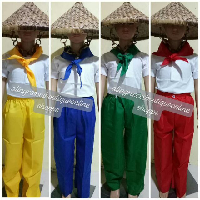 Linggo Ng Wika Costume Katipunero With Salakot Shopee Philippines 4209