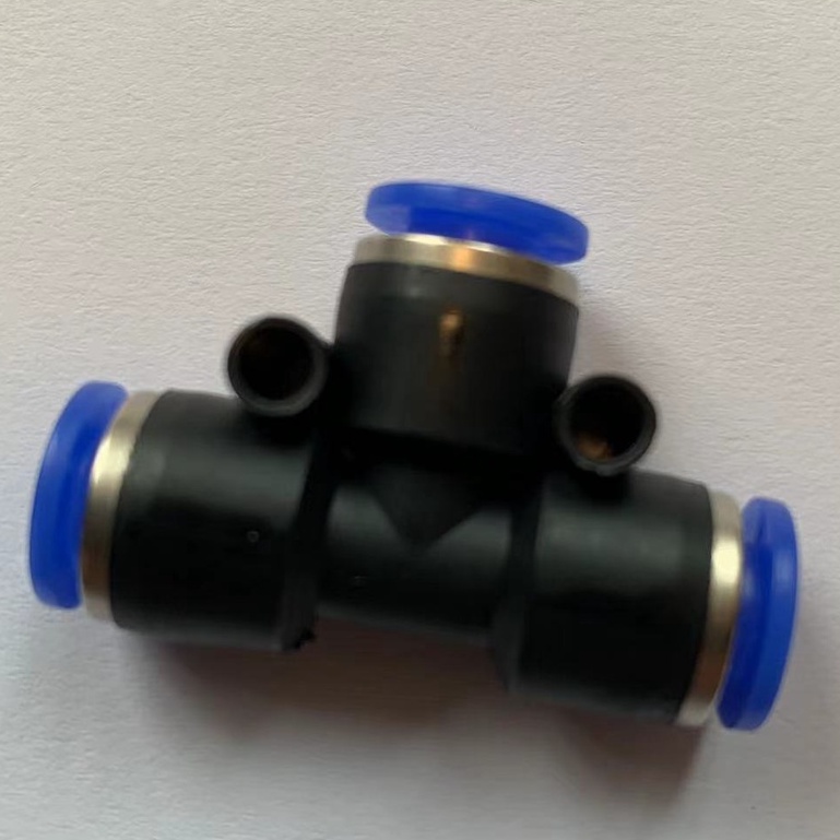 Pro Water Parts Misting Nozzle Tee Assembly - 3/8" Push-in With 3GPH Poly Filter (1 Piece)