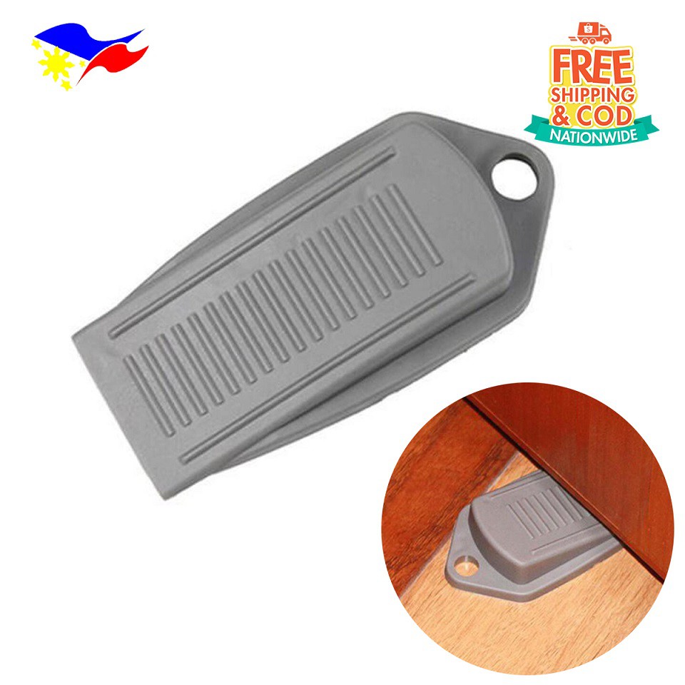 Door Wedge Safety Stopper (Prevent Door from Slamming) Shopee Philippines