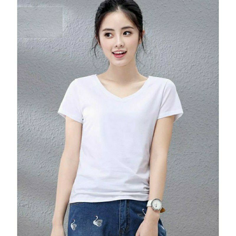 plain white tshirt for girls