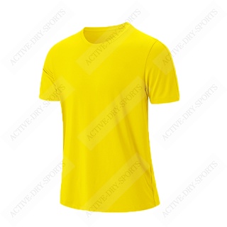 ACTIVE-DRY AERO DRY T-Shirt for Men Sportswear Fitness Tight Dri