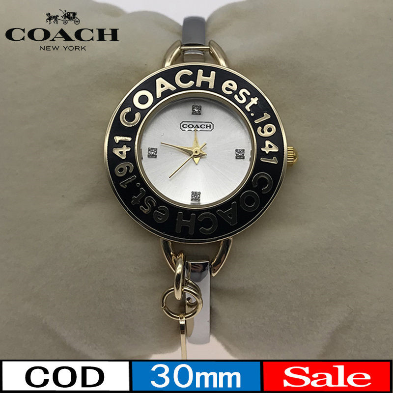 COACH Watch 1941 Pawnable Original COACH Watch Women OEM COACH Watch Bangle Authentic Ladies Watches Shopee Philippines