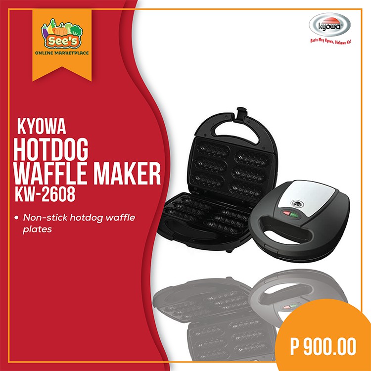 Kyowa Hotdog Waffle Maker KW2608 Shopee Philippines
