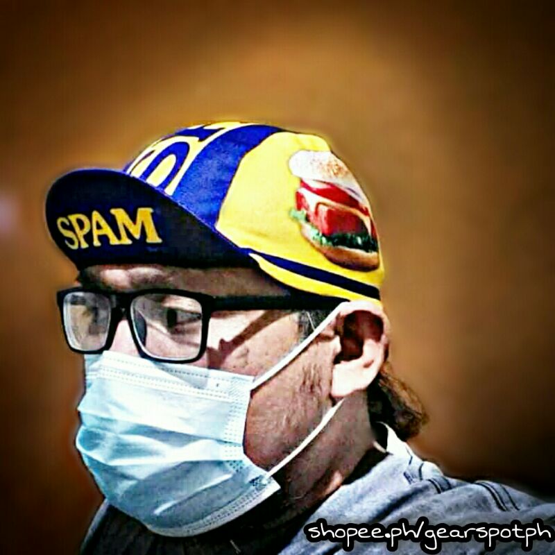 SPAM Bike Statement Cycling Cap Bicycle Running Trail Shopee