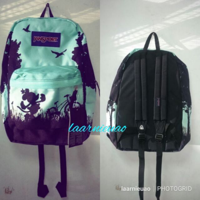 Jansport Superbreak Backpack Mickey Mouse student Backpack | Shopee ...