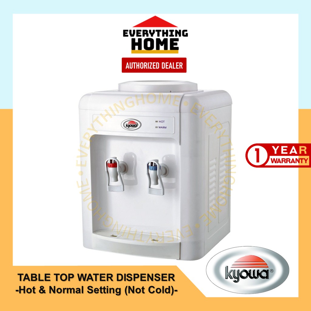 Kyowa Hot and Normal Table Top Water Dispenser / KW1501 Shopee