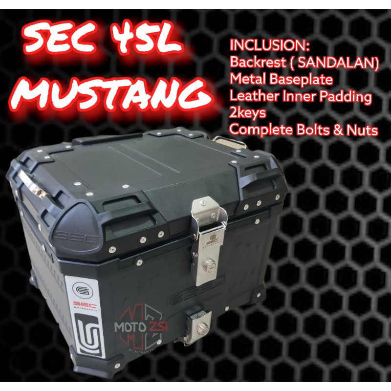 SEC 45L Alloy TOPBOX | Shopee Philippines